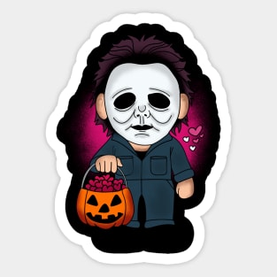 Michael myers Sticker